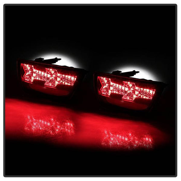 Spyder Chevy Camaro 2010 - 2013 LED Tail Lights Black ALT-YD-CCAM2010-LED-BK - GUMOTORSPORT