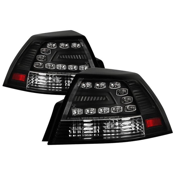 Spyder Pontiac G8 2008 - 2009 LED Tail Lights Blk ALT-YD-PG808-LED-BK - GUMOTORSPORT