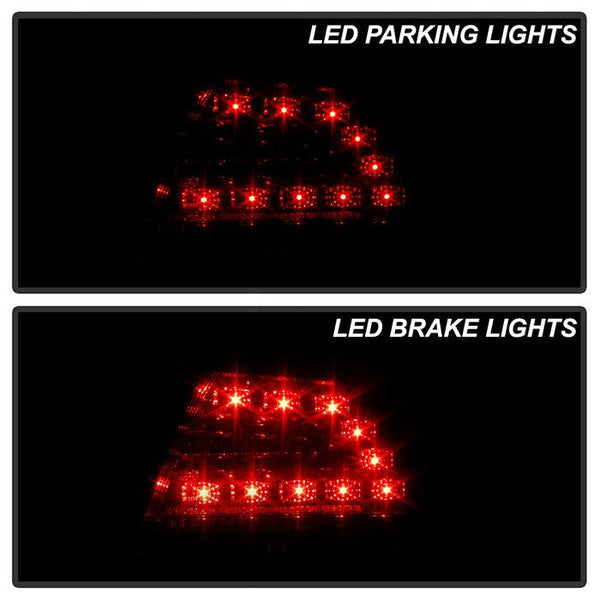 Spyder Pontiac G8 2008 - 2009 LED Tail Lights Smke ALT-YD-PG808-LED-SM - GUMOTORSPORT
