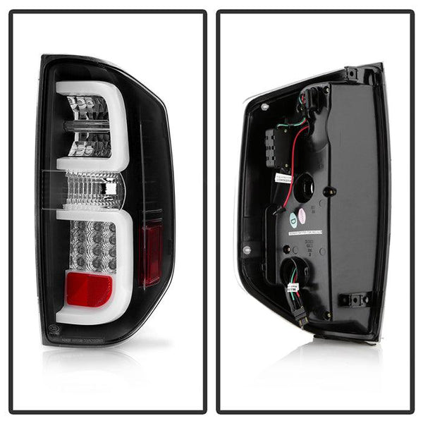 Spyder Toyota Tundra 2014 - 2019 Light Bar LED Tail Lights Black ALT-YD-TTU14-LED-BK - GUMOTORSPORT