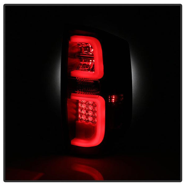 Spyder Toyota Tundra 2014 - 2019 Light Bar LED Tail Lights Black ALT-YD-TTU14-LED-BK - GUMOTORSPORT