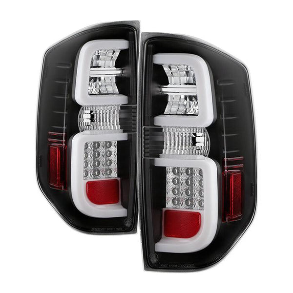 Spyder Toyota Tundra 2014 - 2019 Light Bar LED Tail Lights Black ALT-YD-TTU14-LED-BK - GUMOTORSPORT