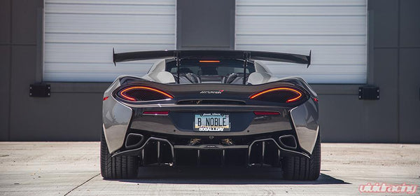 VR Aero McLaren 570S/570GT/570S Spider Carbon Fiber GT4 Style Rear Spoiler