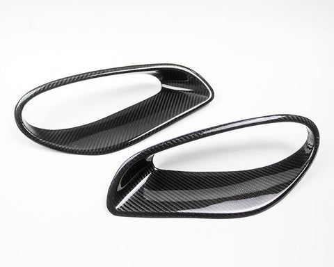 VR Aero Carbon Fiber Side Air Ducts Porsche 991 Turbo - GUMOTORSPORT