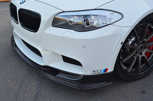 VR Aero Carbon Fiber Front Lip Spoiler BMW M5 F10 11-17 - GUMOTORSPORT