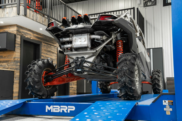 MBRP Dual-Out Active Exhaust 2017-2022 Can-Am Maverick X3 Turbo/Turbo R/Turbo RR