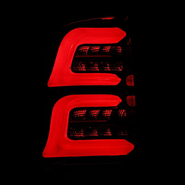 AlphaRex 97-03 Ford F-150 (Excl 4 Door SuperCrew Cab) PRO-Series LED Tail Lights Jet Black - GUMOTORSPORT
