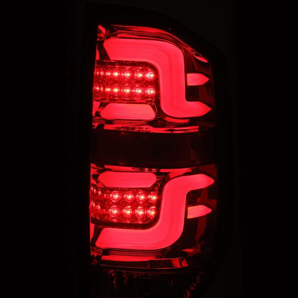 AlphaRex 14-20 Toyota Tundra PRO-Series LED Tail Lights Red Smoke - GUMOTORSPORT