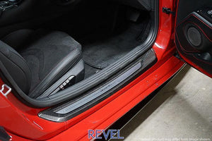 Revel GT Dry Carbon Door Sill Plates Outer 2020 Toyota GR Supra - 2 Pieces - GUMOTORSPORT