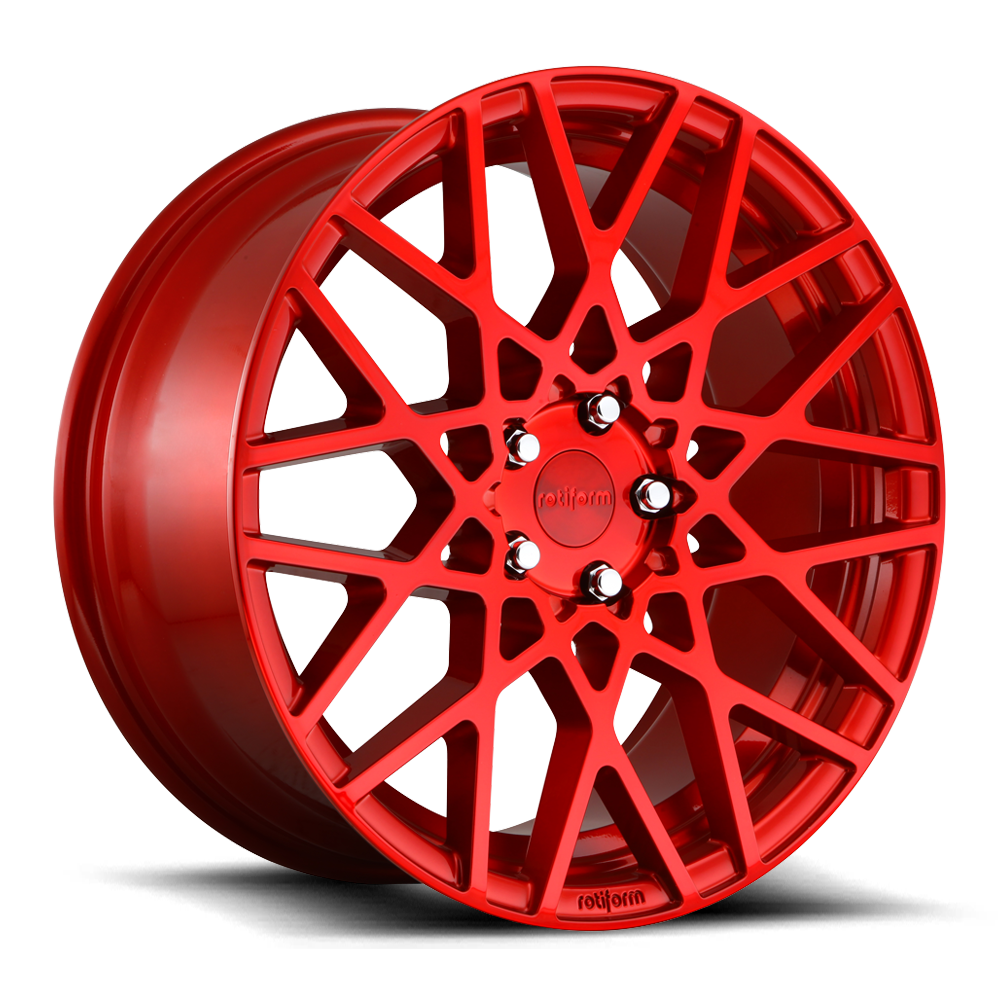 Rotiform R109 BLQ Wheel 18x8.5 5x112 45 Offset - Candy Red