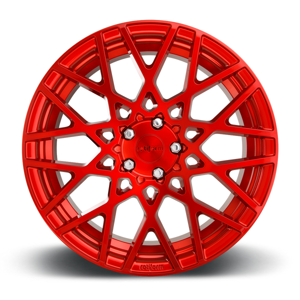 Rotiform R109 BLQ Wheel 18x8.5 5x112 45 Offset - Candy Red