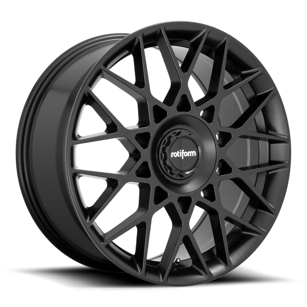 Rotiform R165 BLQ-C Wheel 19x8.5 5x112 / 5x120 45 Offset - Matte Black