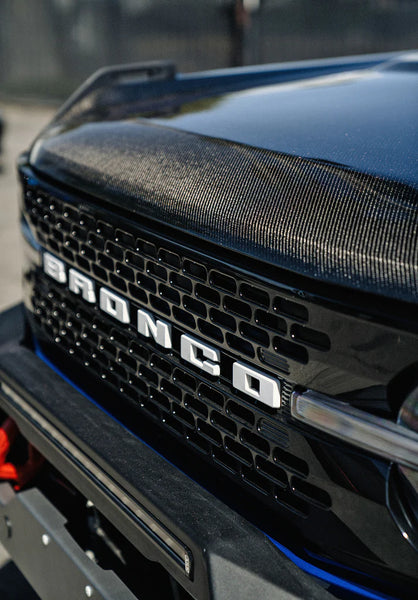 Anderson Composites 2021+ Ford Bronco 2DR/4DR Type-OE Carbon Fiber Hood - GUMOTORSPORT
