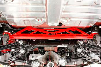 BMR 2016 - 2022 6th Gen Camaro Rear Of Rear Cradle Brace - Red