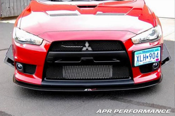 APR Carbon Fiber Front Wind Splitter - Mitsubishi Evo X 2008-2015