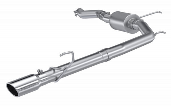 MBRP 2022+ Ford Maverick Aluminized Steel 4in OD Tip Single Side Exit 3in Cat Back Exhaust - GUMOTORSPORT