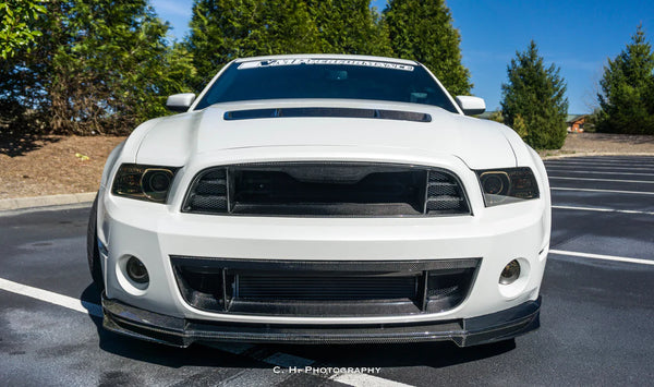 Anderson Composites 2010 - 2014 Ford Mustang/Shelby GT500 Type-OE Front Chin Splitter - GUMOTORSPORT