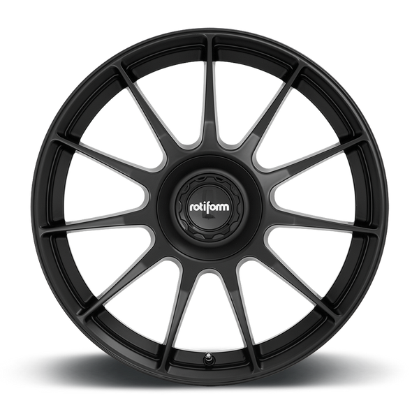 Rotiform R168 DTM Wheel 19x8.5 5x112 45 Offset - Satin Black