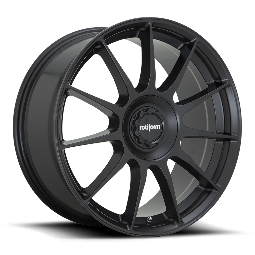 Rotiform R168 DTM Wheel 19x8.5 5x112 45 Offset - Satin Black