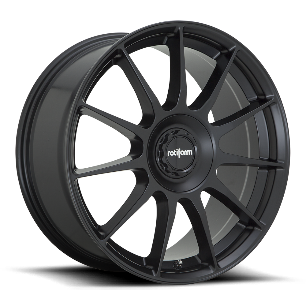 Rotiform R168 DTM Wheel 19x8.5 5x112 / 5x120 45 Offset - Satin Black