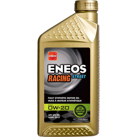 ENEOS 0W20 Racing Series Full Synthetic Engine Oil 1qt - Universal - GUMOTORSPORT