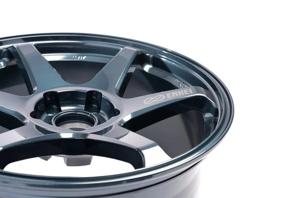 Enkei T6R 18x9.5 38mm Offset 5x114.3 Bolt Pattern 72.6 Bore Misty Blue Wheel