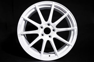 Enkei TS10 18x9.5 5x114.3 35mm Offset 72.6mm Bore Vanquish White - GUMOTORSPORT