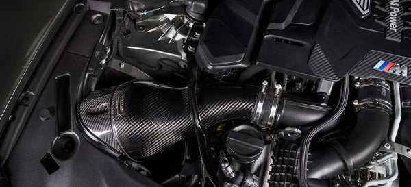 Eventuri BMW F9X M5/M8 - Black Carbon Intake with Shroud Set
