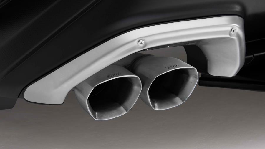 STI Rear Bumper Exhaust Finishers - Subaru WRX 2022+ – GUMOTORSPORT