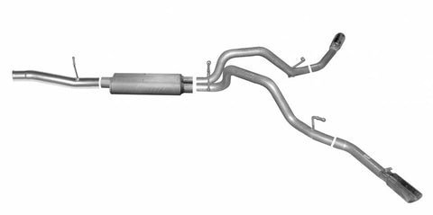 Gibson 2014 - 2018 Chevrolet Silverado 1500 LS 5.3L 3in/2.25in Cat-Back Dual Extreme Exhaust - Aluminized