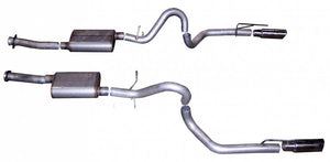 Gibson 2003 - 2004 Ford Mustang GT 4.6L 3in Cat-Back Dual Exhaust - Stainless