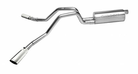 Gibson 2010 - 2013 Chevrolet Silverado / Sierra 1500 LS 4.8L 2.25in Cat-Back Dual Extreme Exhaust - Stainless