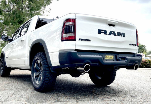Gibson 2019 - 2024 Ram 1500 5.7L 2.5in Cat-Back Dual Split Exhaust - Stainless