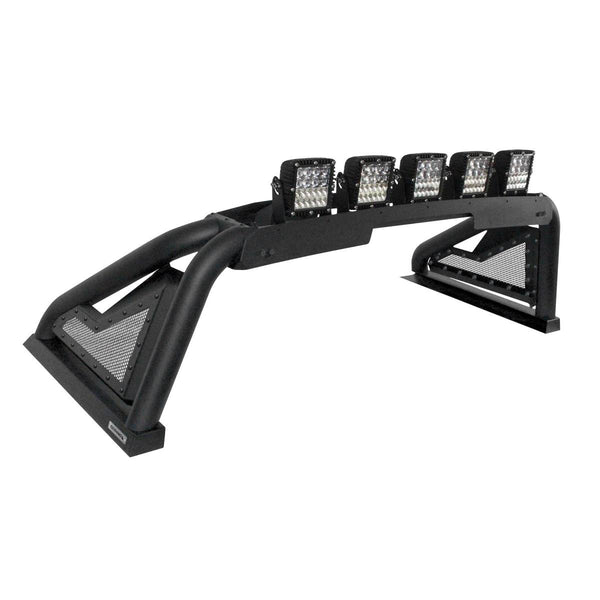 Go Rhino 14-19 Chevy 1500 LD (Classic) Sport Bar 2.0 Complete Kit w/Sport Bar+Retractable Light Mnt