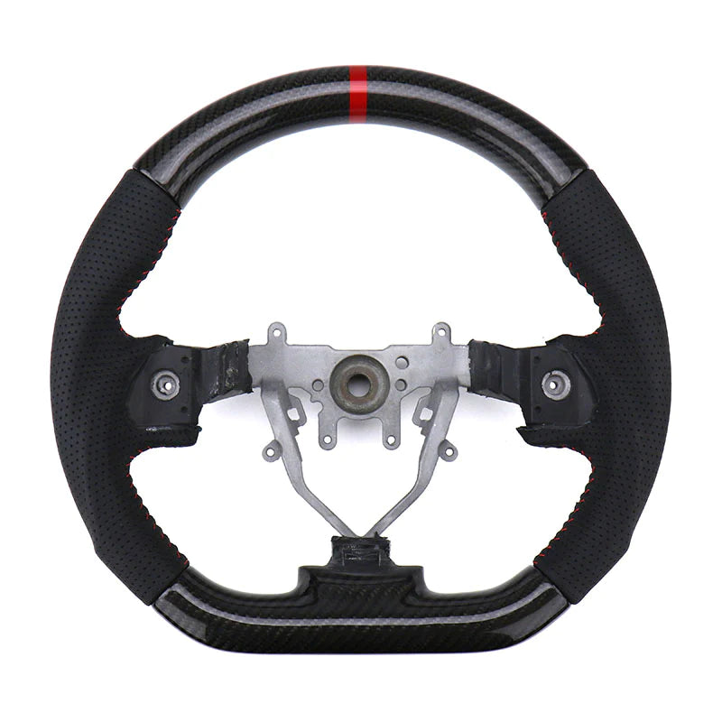 FactionFab Steering Wheel Carbon and Leather - Subaru WRX / STI 2008 - 2014