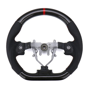 FactionFab Steering Wheel Carbon and Leather - Subaru WRX / STI 2008 - 2014