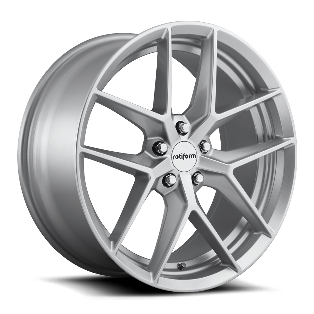 Rotiform R133 FLG Wheel 19x8.5 5x112 45 Offset - Gloss Silver