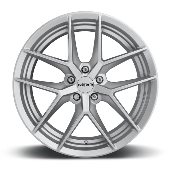 Rotiform R133 FLG Wheel 19x8.5 5x112 45 Offset - Gloss Silver