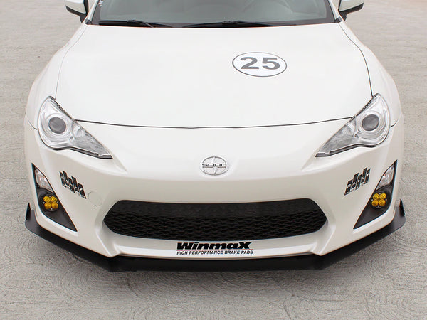 Rally Innovations 3-Piece Front Splitter Scion FR-S 2013-2016 / Subaru BRZ 2013+ - GUMOTORSPORT