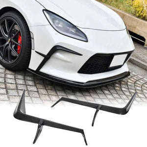 GMS Carbon Fiber Front Bumper Lip Splitter Fins / Canards 2022 + BRZ / GR86