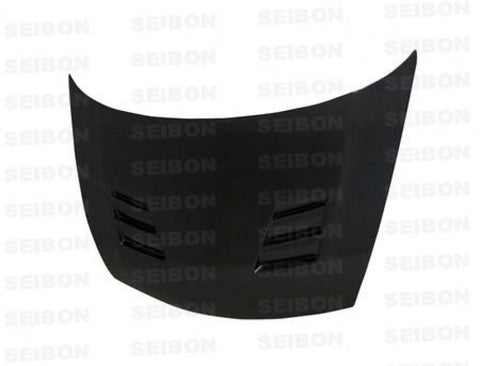 Seibon 06-10 Honda Civic 4 Door JDM / Acura CSX (FD1/2/3/5) TS-Style Carbon Fiber Hood - GUMOTORSPORT