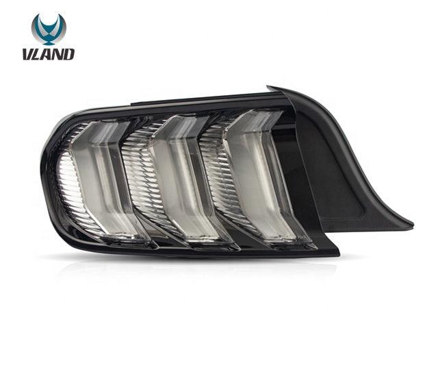 Vland Tailights Mustang Euro Style Clear - GUMOTORSPORT