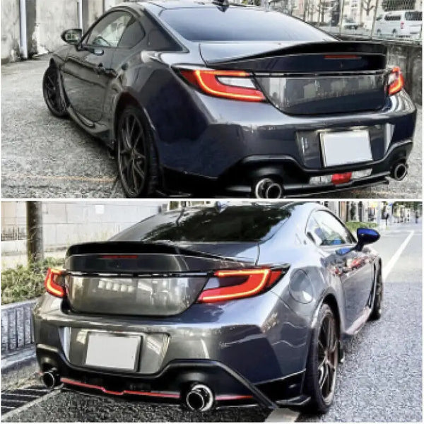 GMS KS Style Carbon Fiber Rear Trunk Spoiler / Duck Tail For 2022 + Toyota GR86 Subaru BRZ