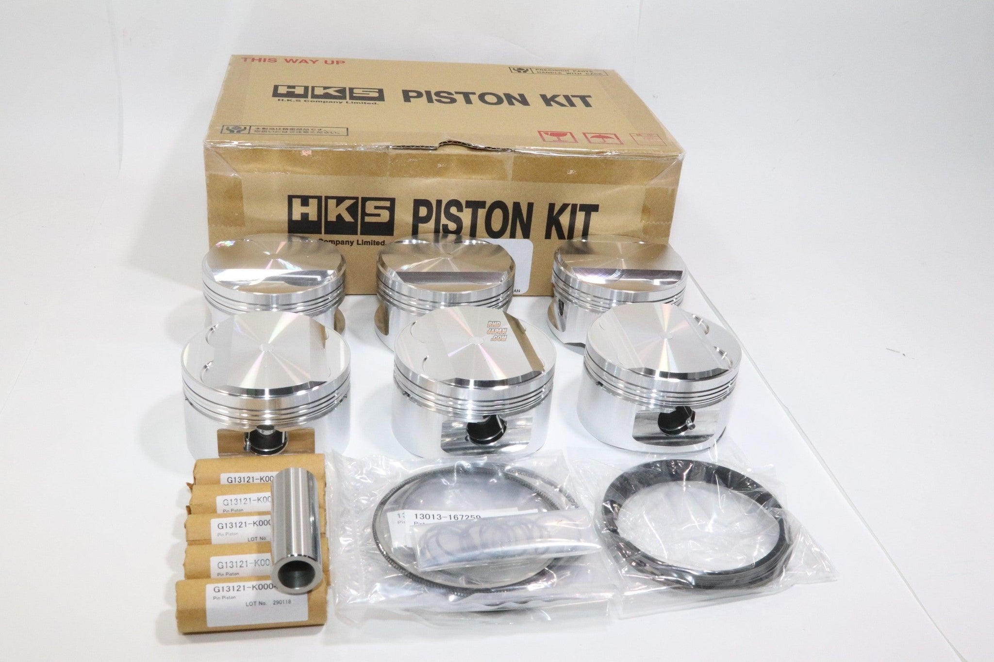 HKS Piston Kit Toyota Supra 2JZ-GTE 3.41 - GUMOTORSPORT