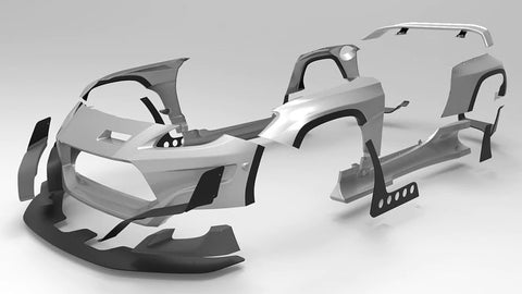 GReddy Pandem 2022+ Toyota GR86 / BRZ (ZN8) Rocket Bunny Full Wide-Body Aero Kit - GUMOTORSPORT