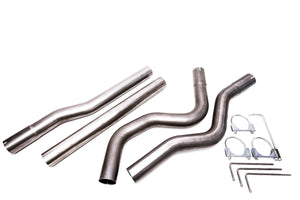 PLM Stainless Steel Cat-Back Exhaust Piping Kit 3" - Honda EG EK DC2 - GUMOTORSPORT