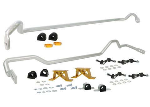 Whiteline Front and Rear 24mm Sway Bar Kit w/Mounts - Subaru STi 2007
