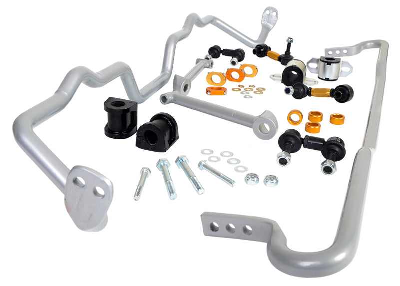 Whiteline Front and Rear Sway Bar Kit w/Endlinks - Subaru Legacy GT 2010-2012