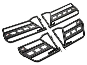 Fishbone Offroad 07-18 Jeep Wrangler JK 4 Door Front/Rear Tube Doors