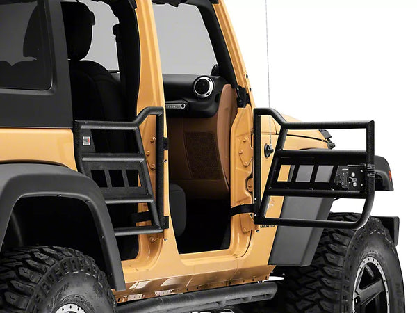 Fishbone Offroad 07-18 Jeep Wrangler JK 4 Door Front/Rear Tube Doors